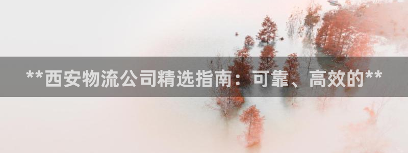 28圈.ccm2024：**西安物流