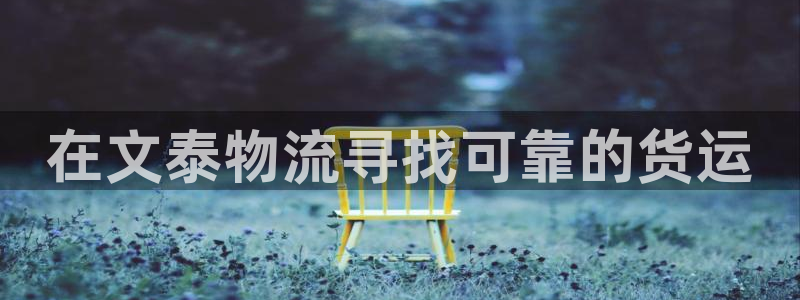 南宫28圈官网版：在文泰物流寻找可靠